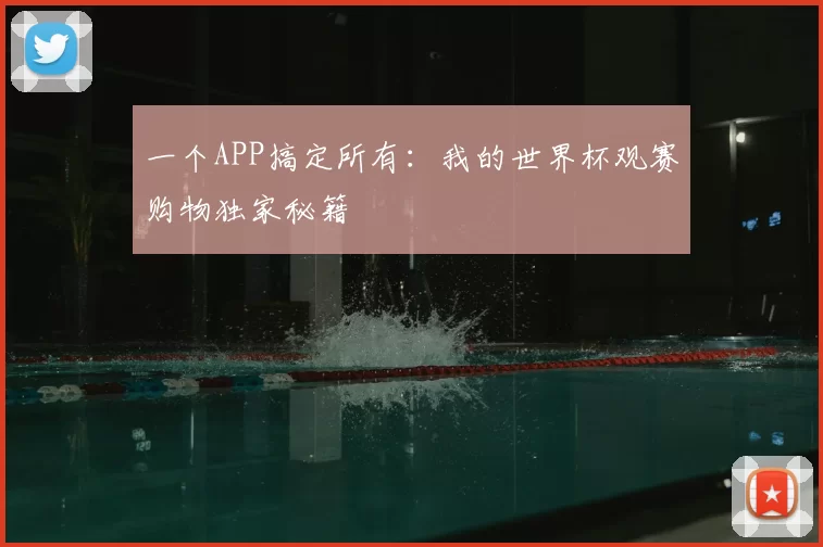 一个APP搞定所有：我的世界杯观赛购物独家秘籍