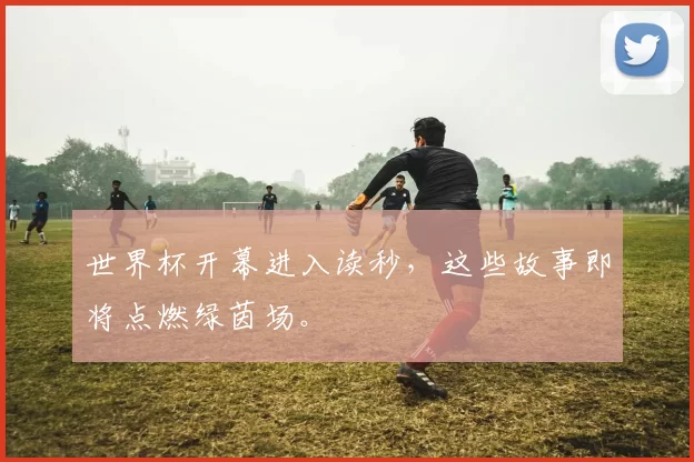 世界杯开幕进入读秒,这些故事即将点燃绿茵场。