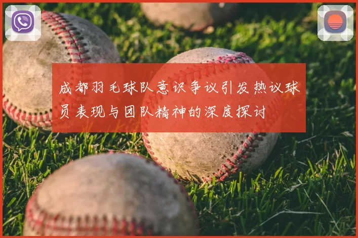 成都羽毛球队意识争议引发热议球员表现与团队精神的深度探讨
