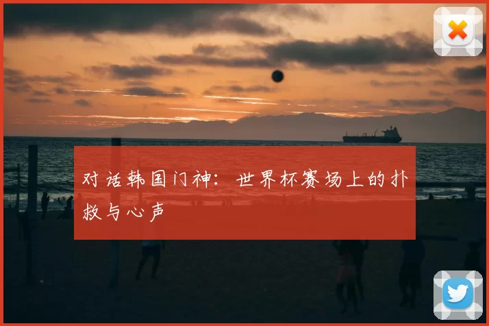 对话韩国门神：世界杯赛场上的扑救与心声
